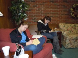 studying at school rel 11